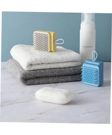Magiclulu 4-Piece Massage Shampoo Brush Set - Silicone Scalp Scrubber & Thick Hair Comb for Spa-Like Cleansing - Buy Online on GoSupps.com