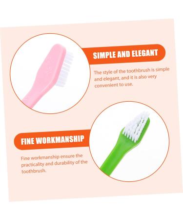 Angoily 20 pcs Brush Pet Portable Cat Teeth Puppy Nylon Small Tooth Handheld Dual-head for Oral Supplies 1 count (Pack of 1) Assorted Colorx2pcs - Buy Online on GoSupps.com