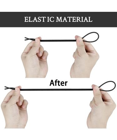Elastic Shoelaces Replacement for Hey Dude Shoes - Black 16Inch - Buy Online on GoSupps.com
