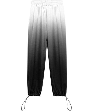 Shop Y2K Parachute Pants for Women | Vintage Cargo & Baggy Track Pants | 90s E-Girl Streetwear in Dunkel Gray XXL - Buy Online on GoSupps.com