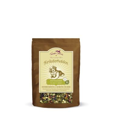 Terra Canis Mustmacher for relaxation calm and balance - herbal heroes 100g I Support with the power of nature I dietary supplements with health herbs & Bach flowers for dogs