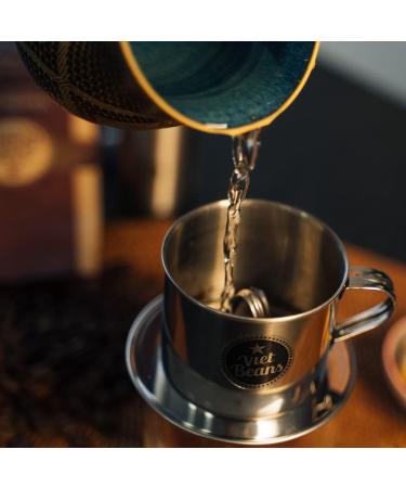  VietBeans VietBeans 100% Robusta Ground Coffee Specialty of Vietnam Coffee Strong and Spicy 250g - Buy Online on GoSupps.com