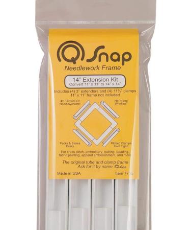 Q-Snap Needlework Frame Bundle with Extension Kit - 11x11, 8x8, 6x6 (Small) - Buy Online on GoSupps.com