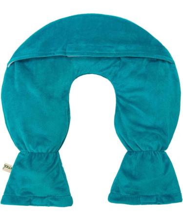 Buy Premium Neck Hot Water Bottle - Soft PVC with Korean Fleece Cover | BS1970:2012 Certified | Dark Green - Buy Online on GoSupps.com