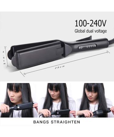 Professional Ceramic Tourmaline Ionic Flat Iron Hair Straightener for All Hair Types - Wet & Dry Perfect for Women - Buy Online on GoSupps.com