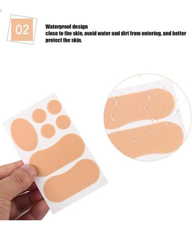 Heel Stickers - Foot Protection & Pain Relief | Waterproof Slip-Resistant Corn & Callus Remover | 15 Sheets of PE Foam Foot Care - Buy Online on GoSupps.com
