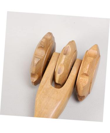 Healeved Yoga Relax Stschst Wooden Power Roller | Full-Body Massage Tool & Hand Roller for Ultimate Relaxation - Buy Online on GoSupps.com