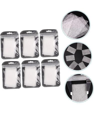 Mipcase 60pcs Extended Fiber Premium Nail Fiber Multipurpose Tool Fiberglass Nail Art Extension Non Woven Fiber Nail Wraps Para U as Manicure Fiber Restorer Tool Lightweight Supplies White - Buy Online on GoSupps.com