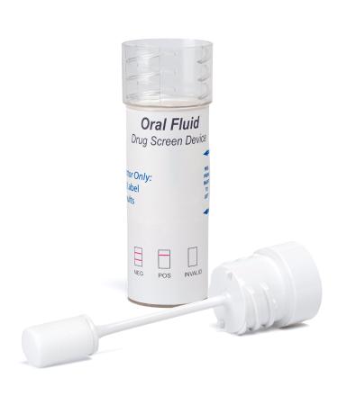 5x LuxMediq drug test saliva for 11 drug species + alcohol tester - drug -speed test multi - drug rapid test to detect an active intoxication of alcohol THC cocaine amphetamine ecstasy ...