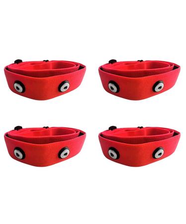 4x heart rate chest strap replacement tape for