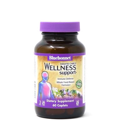 Bluebonnet Nutrition Targeted Choice Wellness Support Immune Defense Whole Food-Based Formula Seasonal Support Soy-Free Gluten-Free Kosher Non-GMO Dairy-Free Vegetarian 60 Caplets 30 Serving