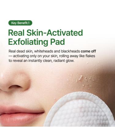PURITO PEEL SHOT Exfoliating Pad | for Blackheads Whiteheads & Pores | Charcoal + Enzyme Deep Clean | Instant Glow & Smooth Texture | Gentle Daily Exfoliation | Korean Skincare 8 Pads - Buy Online on GoSupps.com