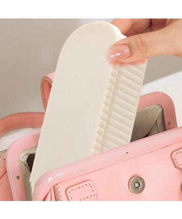 Makeup Brush Cleaning Mat | Cleaning Mat Brushes Organizer with Drying Holder Efficient Cleaning Tool Portable Sponge Washer for Powder Puff Makeup Brushes Third Generation Milky Apricot Color - Buy Online on GoSupps.com