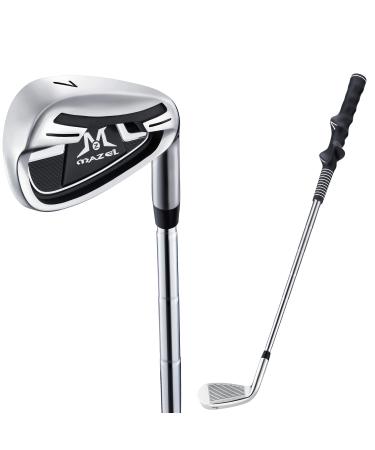 MAZEL Short 7 Iron Golf Club for Kids Boys & Girls Aged 6-9 Years - Junior Practice Golf Iron,24.5 Inch