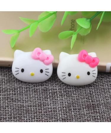 Vnsport Hello Kitty 60Pcs/Lot Cute Resin Nail Art Charms - Happy Animals Jelly Gummy Sweet Candy 3D Nail Decoration - DIY Nail Accessories (60pcs, Mixed 2 Pink Color) - Buy Online on GoSupps.com
