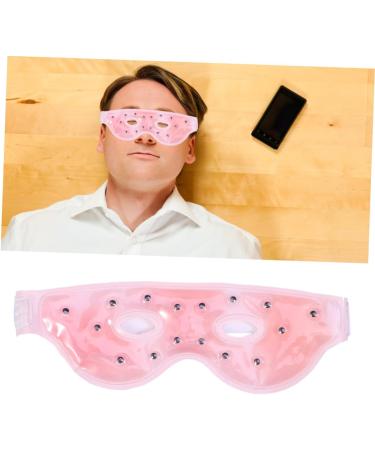 minkissy 1pc Gel Eye Mask Unzip Nap Mask Anti-fatigue Eye Mask Sleep Care Eye Patch Cold Compress Eye Mask Pink Facial Mask Hot and Cold Compress - Buy Online on GoSupps.com