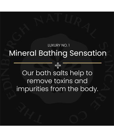 Edinburgh Skincare Co. Luxury Pink Himalayan Bath Salts - Promotes Muscle Relaxation, Relieves Stress, Restores Skin - Infused with Essential Oils - Buy Online on GoSupps.com