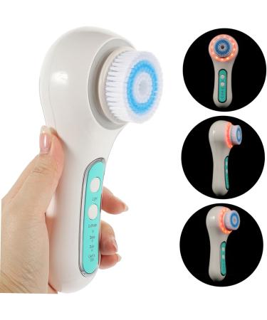 Angoily 1 Set Facial Cleansing Brush Electric Cleaner Electric Face Cleanser Silicone Cleaning Brush Face Care Cleaner Face Wash Brush Usb Abs Water Proof Facial Cleanser - Buy Online on GoSupps.com