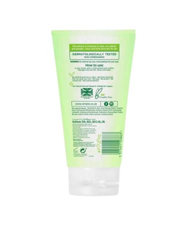 Simple Kind to Skin Refreshing Facial Wash Gel 150ml - Pack of 2 - Gentle Face Cleanser - Buy Online on GoSupps.com