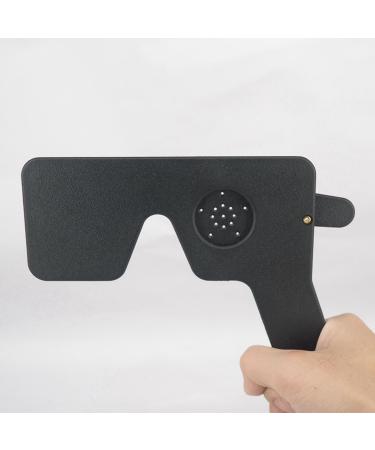 LLKOZN 10X Professional Ophthalmic Lorgnette - 17 Pinhole Black Plastic Vision Test Closure for Accurate Eye Testing - Buy Online on GoSupps.com