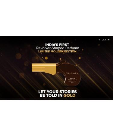 Revolver Eau de Parfum for Men - Gold Edition | Premium Long Lasting Woody Oriental Fragrance - 100ml - Buy Online on GoSupps.com