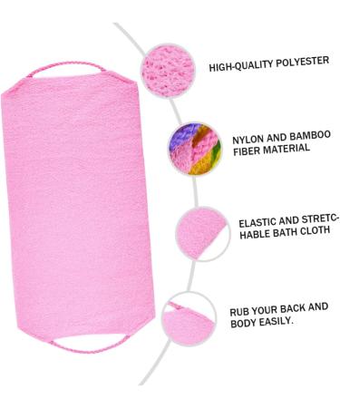 Beaupretty 1pc Pull Back Strip Bath Puff Loofah Back Cleaning Shower Strap Bath Loofahs Shower Scrub Body Powder Puff Bath Scrubber Bath Scrubber for Body Wash Towel Bath Supplies Bath Towel - Buy Online on GoSupps.com