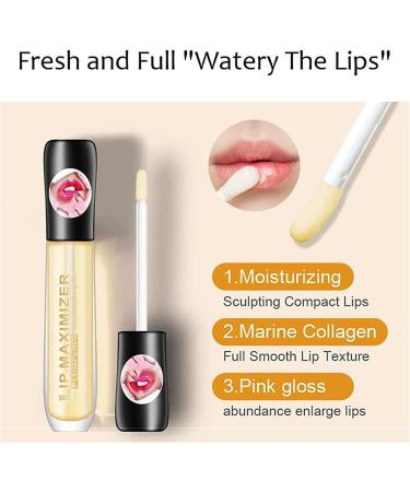 Lip Plumper Vitamin E Lip Plumping Serum Lip Maximizer Hyaluronic Lip Plumper Lip Enhancer Plumper Lip Care Serum Lip Repairing Reduce Lip Fine Lines (5pcs) - Buy Online on GoSupps.com