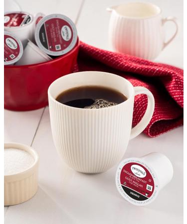Twinings English Breakfast Tea K-Cups for Keurig | Caffeinated Smooth Flavourful Robust | 12 Count (Pack of 6) | Enjoy Hot or Iced English Breakfast 12 Count (Pack of 6) - Buy Online on GoSupps.com