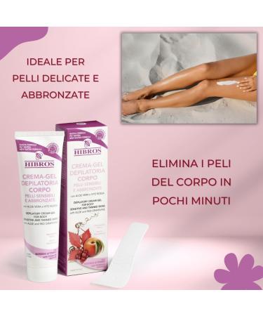  Hibros Hibros - Body Hair Removal Gel Cream PS 150 ml - Buy Online on GoSupps.com