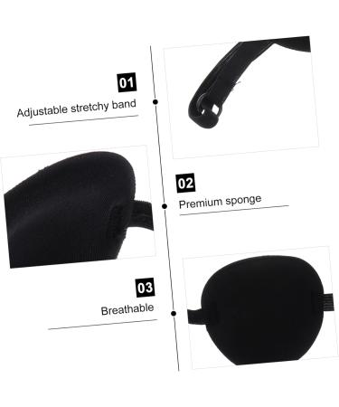 PLAFOPE 10pcs Pediatric Eye Patches Eye Patches for Adults Adjustable Single Eye Covers Eye Patches - Buy Online on GoSupps.com