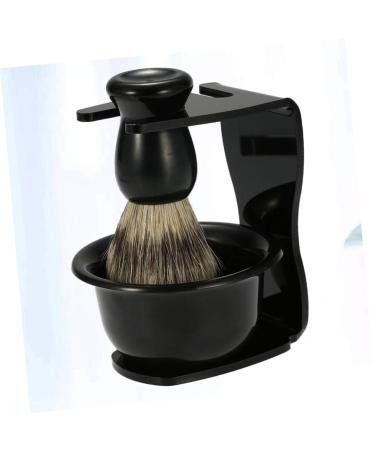 Buy Zerodeko 2pcs Shaving Bowl & Brush Holder Set - Black Shaving Cup & Stand for Bristles Razor - Perfect for Men s Grooming - Buy Online on GoSupps.com