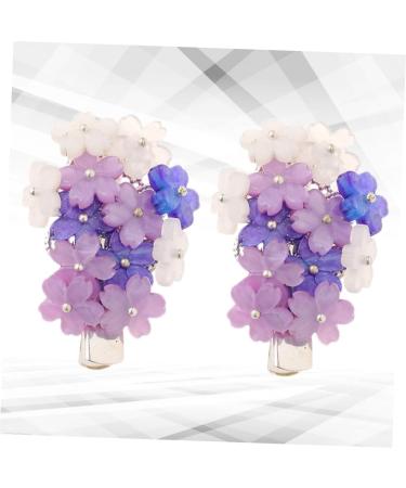 DOITOOL Hair Accessories for Women Wedding Baby Girl Hair Clips Party Hair Clip Crystal Hair Charms Hair Claw Clips for Women Bobby Floral Alligator Hair Clips Fashion Woman Side Clip - Buy Online on GoSupps.com