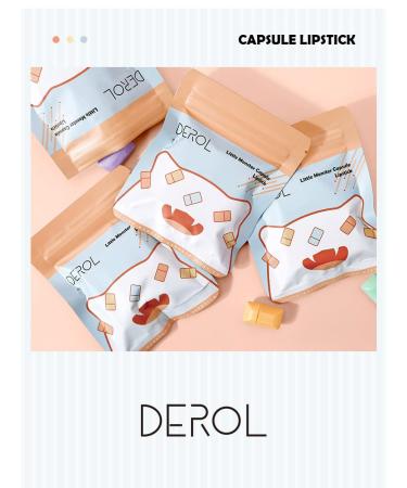 TheFellie Mini Candy Lipstick Set - 8 Pcs Monster Capsule Matte Waterproof Long Lasting Gift for Girls and Women - Buy Online on GoSupps.com