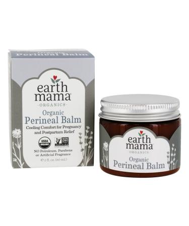 Earth Mama Organic Perineal Balm for Pregnancy & Postpartum - Soothing Herbal Care 2 oz - Buy Online on GoSupps.com