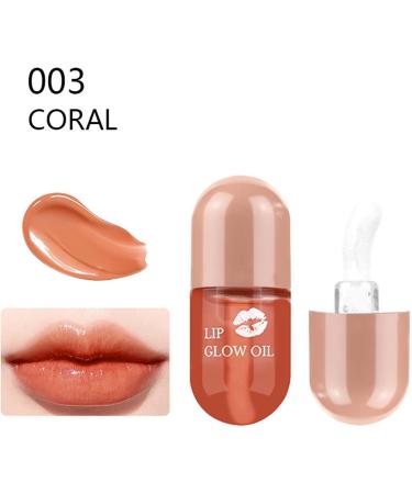 Lip Plumper Natural Lip Plumper and Lip Care Serum Lip Plumper Gloss Lip Enhancer for Fuller Lip Mask Beautiful Fuller Hydrating & Reduce Fine Lines (Day& Night) (Coral 5ML) - Buy Online on GoSupps.com