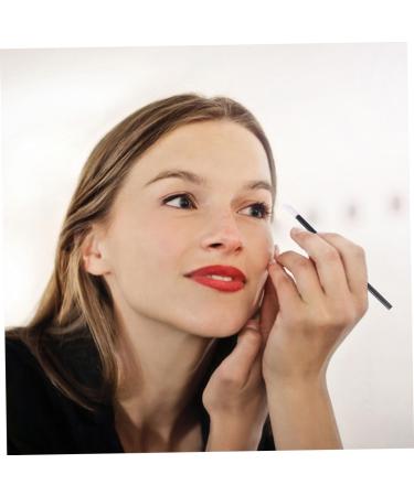 300 Pcs Cotton Swab Lip Balm Applicator & Lipstick Brush Wooden Handle Makeup Tools for Women - Buy Online on GoSupps.com