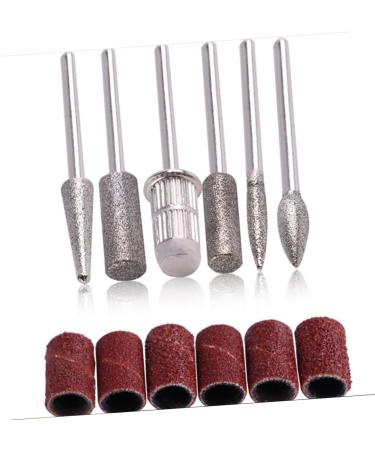 Housoutil 1 Set Set Nail Sander Bit Nail Polishing Drill Acrylic Nail Drill Grit File Sand Simple Design Gel File Bit Head Polishing Supplies Sanding Bands Manicure Tools Boxed Nail Supplies medium Assorted Color - Buy Online on GoSupps.com