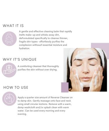 Serious Skincare Reverse Lift Cleansing Balm - Facial Cleanser for Mature Thinning & Fragile Skin with Carrot Root Extract - 12 oz | International Shipping - Buy Online on GoSupps.com