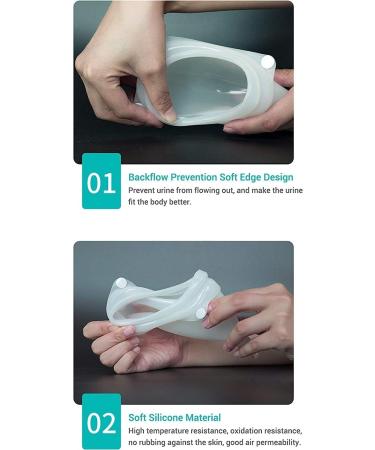 Wearable Urinal for Women | Urinary Drainage Bag System for Elderly Bedridden Patients - Comfort & Convenience - Buy Online on GoSupps.com