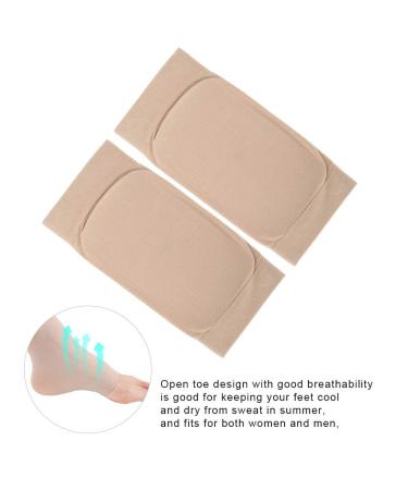 Soft Elastic Ankle Sleeve for Cracked Heels | Silicone Cushion Pad for Ice Skating | Breathable Foot Support - Buy Online on GoSupps.com
