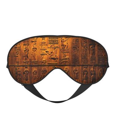 SSIMOO Native American Soft Sleep Eye Mask Female Breathable Eye Patch Perfect for Travel and Relaxation Black
