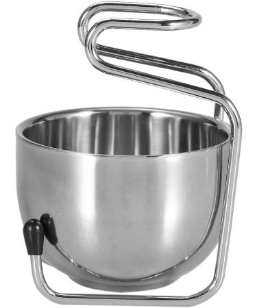 SUPYINI Stainless Steel Shaving Brush Stand & Bowl | Ultimate Grooming Set for Men - Buy Internationally - Buy Online on GoSupps.com
