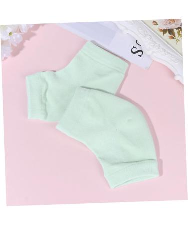 POPETPOP 1 Pair Lotion Socks mesh Socks Plantar Sock Non Skid Socks Silicone Heel Ankle Sleeve Cracked Heel Foot Womens Socks Wicking Socks High Heel Open Toe Socks Men and Women - Buy Online on GoSupps.com