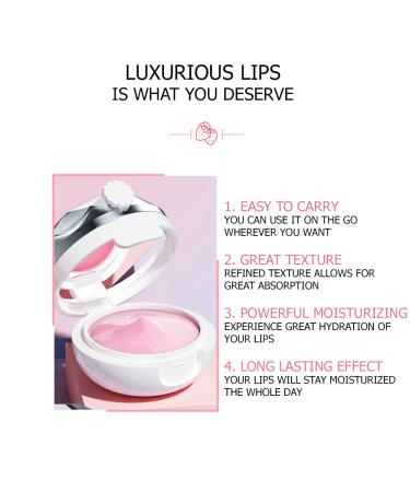 BIOAQUA Strawberry Lip Mask - Hydrating & Moisturizing 13g | Repair Dry Cracked Lips - International Shipping Available - Buy Online on GoSupps.com