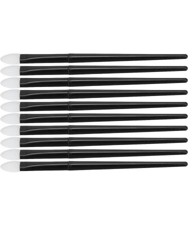 Silicone Eyeshadow Brush Set Soft Reusable Brushes for Liquid Eye Shadows Long Lasting Applicator with Curved Tip Portable Design - Buy Online on GoSupps.com