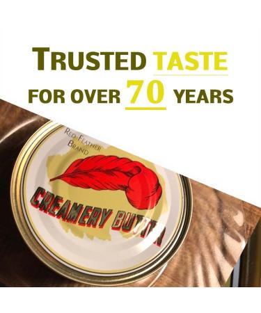 Red Feather Canned Butter from New Zealand - 24 Pack Bundle for Emergency Survival Kit - Buy Online on GoSupps.com
