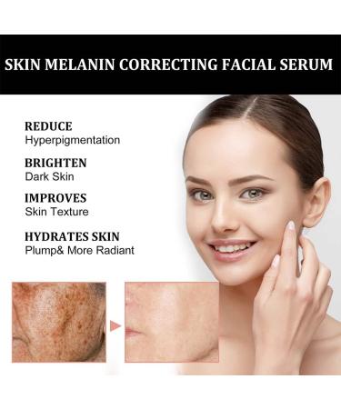 Melanin Correcting Face Serum Dark Spot Correcting Serum Moisturizing Repairing Face Serum Hydrate Anti-Wrinkle Facial Essence Collagen Face Serum Firms and Rejuvenates Skin - Buy Online on GoSupps.com