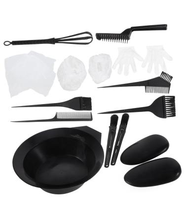 FRCOLOR 3 Sets Diy Hair Coloring Oil Hair Dye Color Diy Salon Tool Barber Water Spray Bottle Hair Coloring Dyeing Kit Ear Cover Hair Coloring Cape Dye Tools Dye Kit Lolita Mirror Plastic