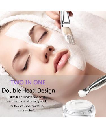 Silicone Face Mask Brush Applicator Set - Double-Ended 3 Pcs Makeup Beauty Tools with Soft Bristles for Mud, Clay, Charcoal Mixed Makeup - Hairless Moisturizers Applicator Tools (Black) - Buy Online on GoSupps.com