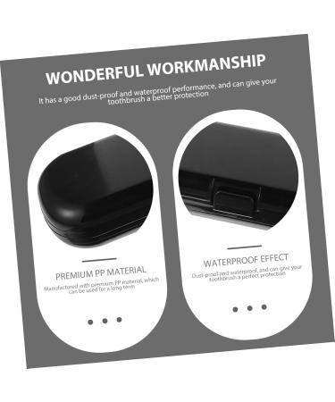 Tovinanna 4-Piece Electric Toothbrush Storage Box | Durable Holder & Case for Travel | Best Toothbrush Organizer International Shipping - Buy Online on GoSupps.com